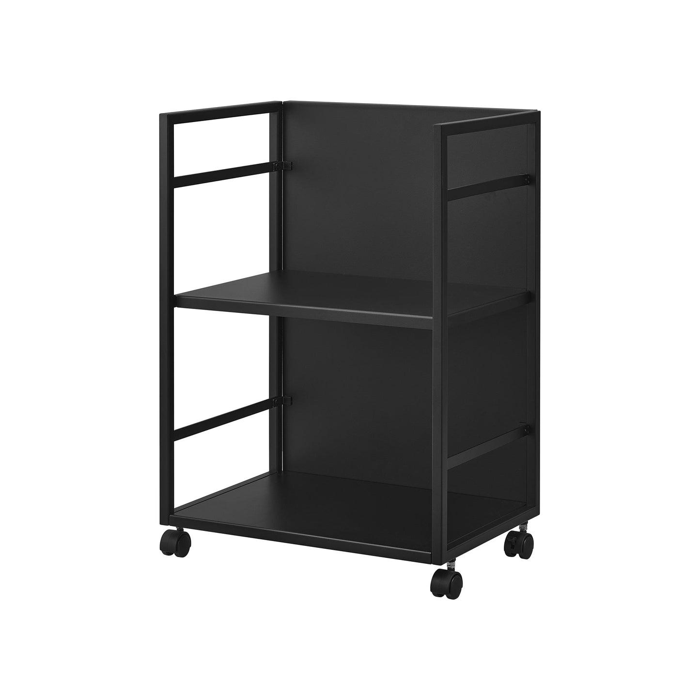 Two-Tier Hideaway Storage Cart (24 H) - Steel
