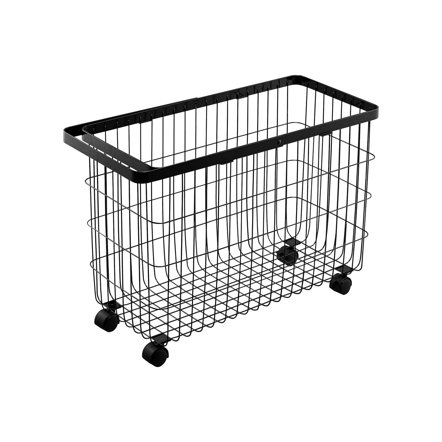 Rolling Wire Basket (14.8 H) - Steel