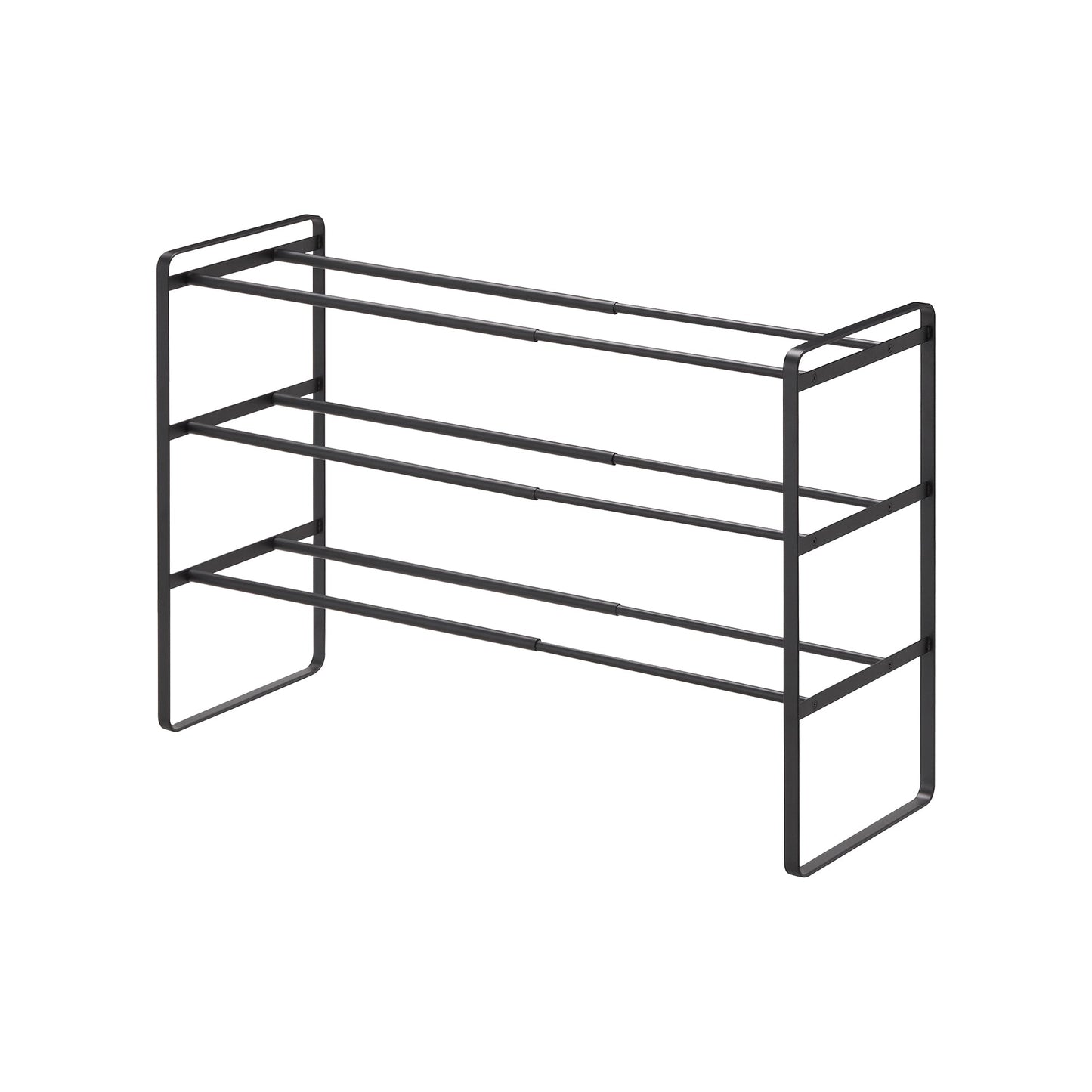 Three-Tier Expandable Shoe Rack (18 H) - Steel