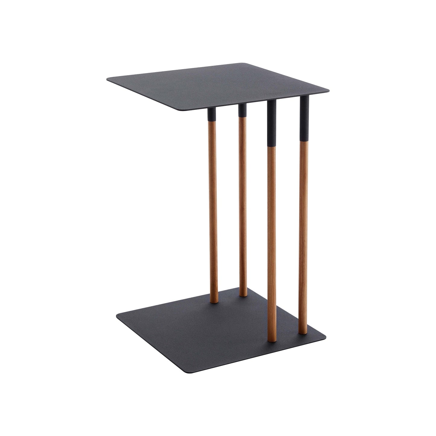 C Side Table (22 H) - Steel + Wood