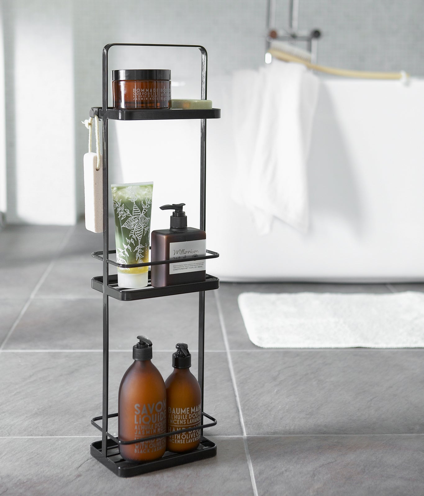Three-Tier Shower Caddy (26 H) - Steel
