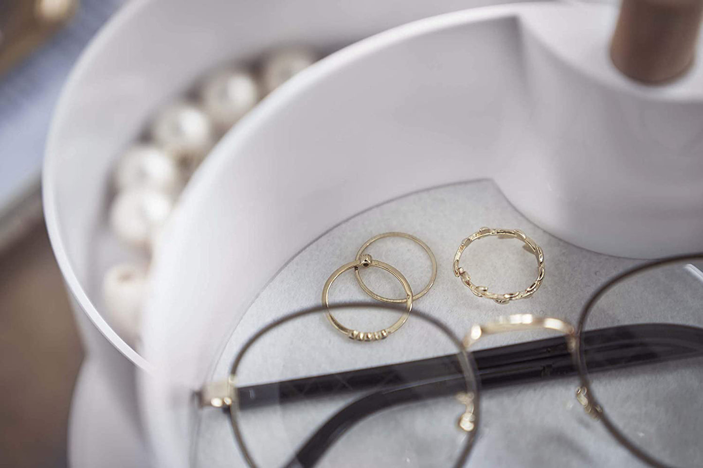 Open Top Stacked Jewelry Organizer - Large