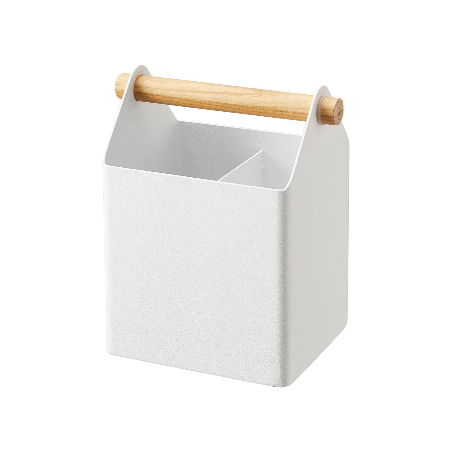 Pen + Desk Organizer - Small - Steel + Wood