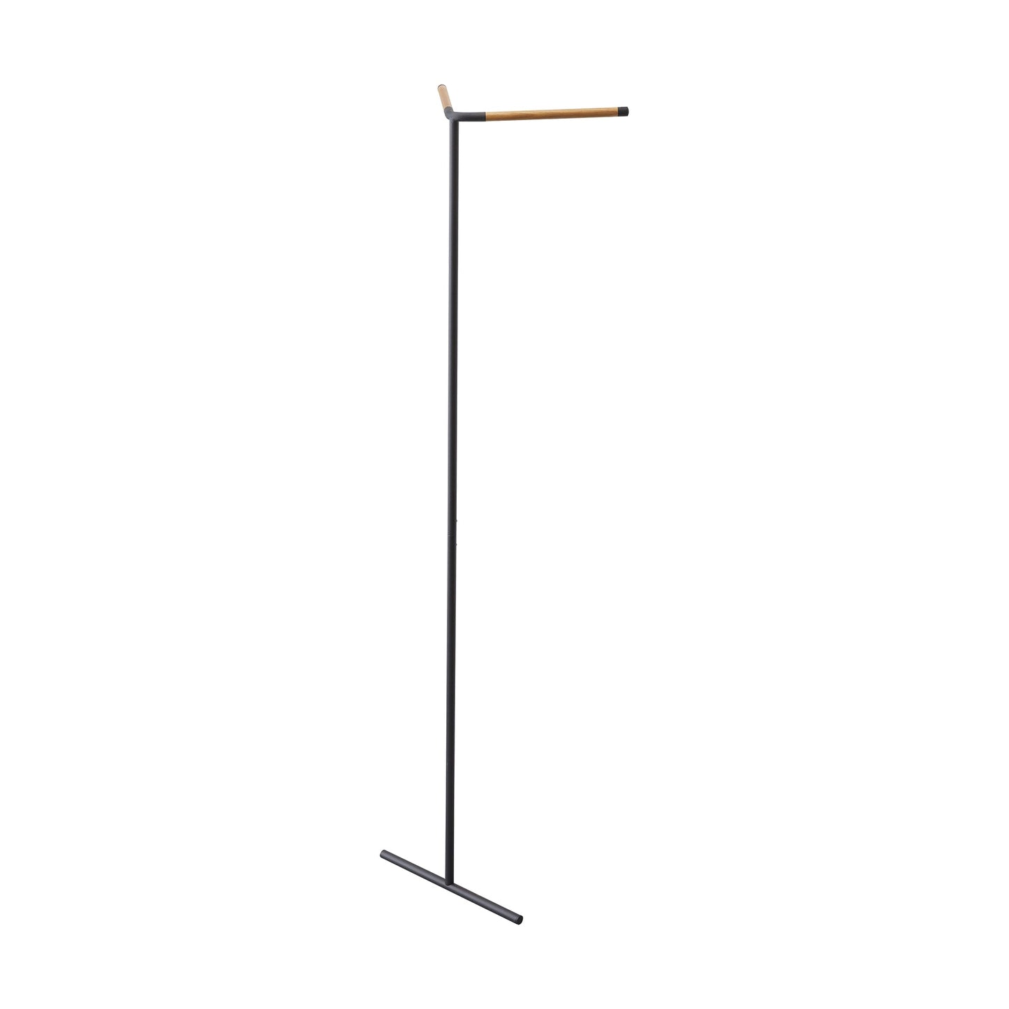 Corner Leaning Coat Hanger (63 H) - Steel + Wood
