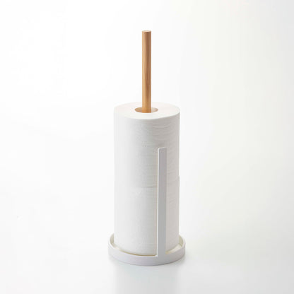 Toilet Paper Stocker - Steel + Wood