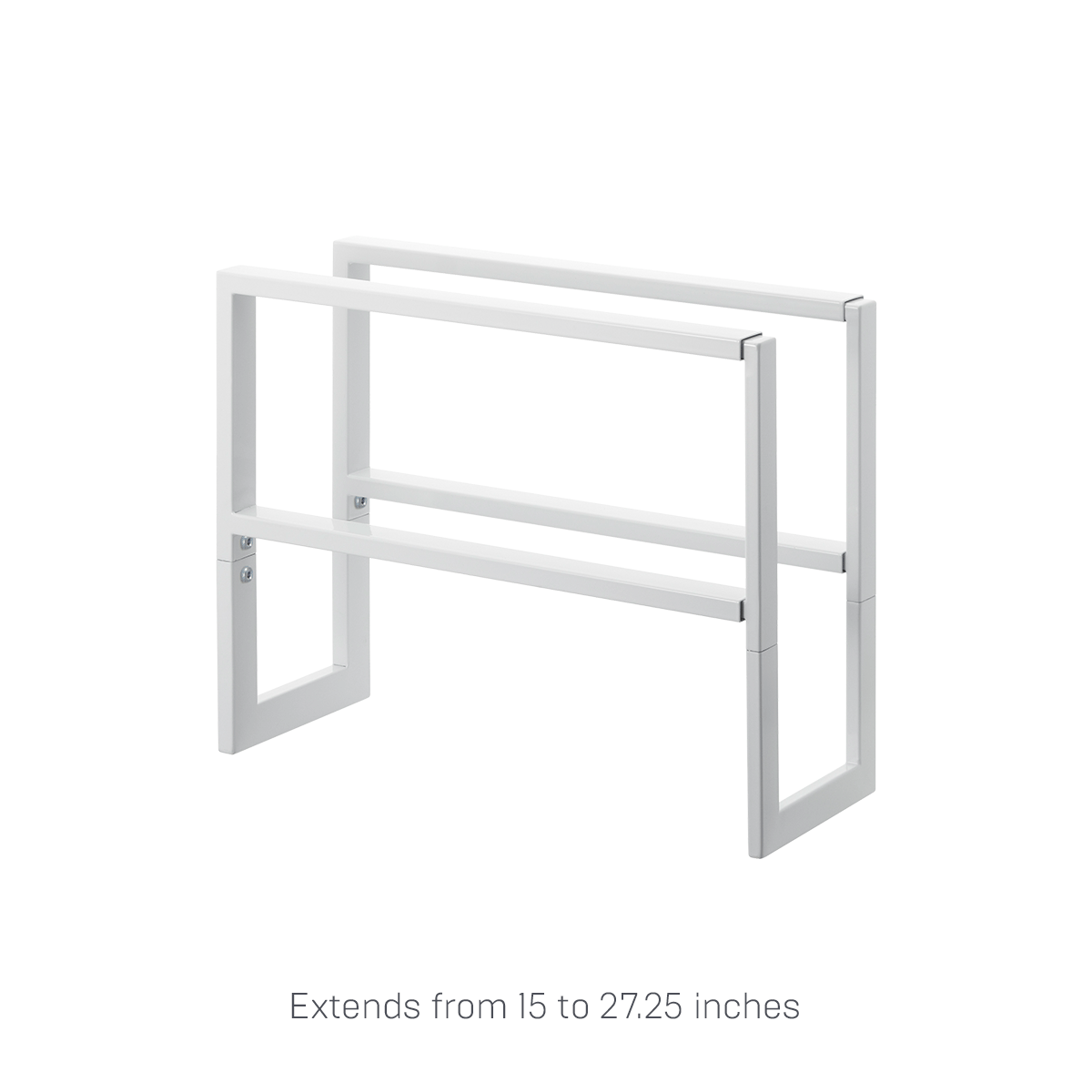 Two-Tier Expandable Shoe Rack (12 H)  - Steel