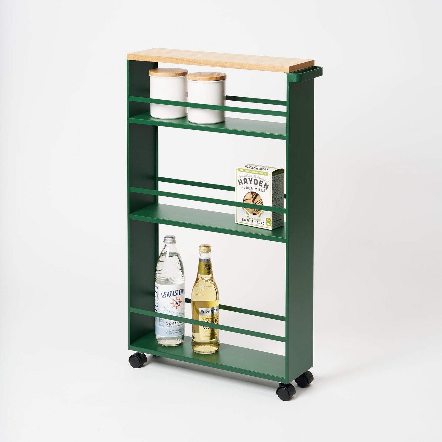 Slim Storage Cart (32 H)  - Steel