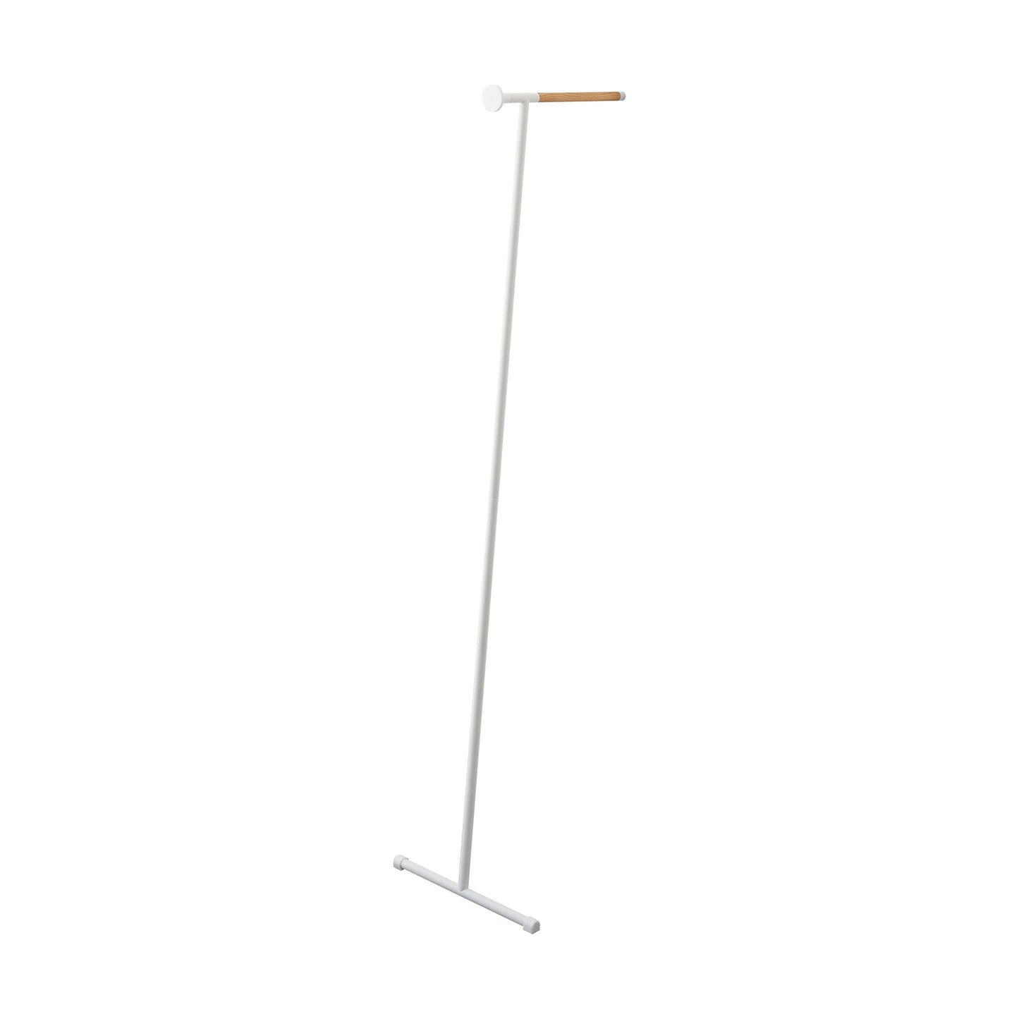 Leaning Clothes Hanger (64 H)  - Steel + Wood