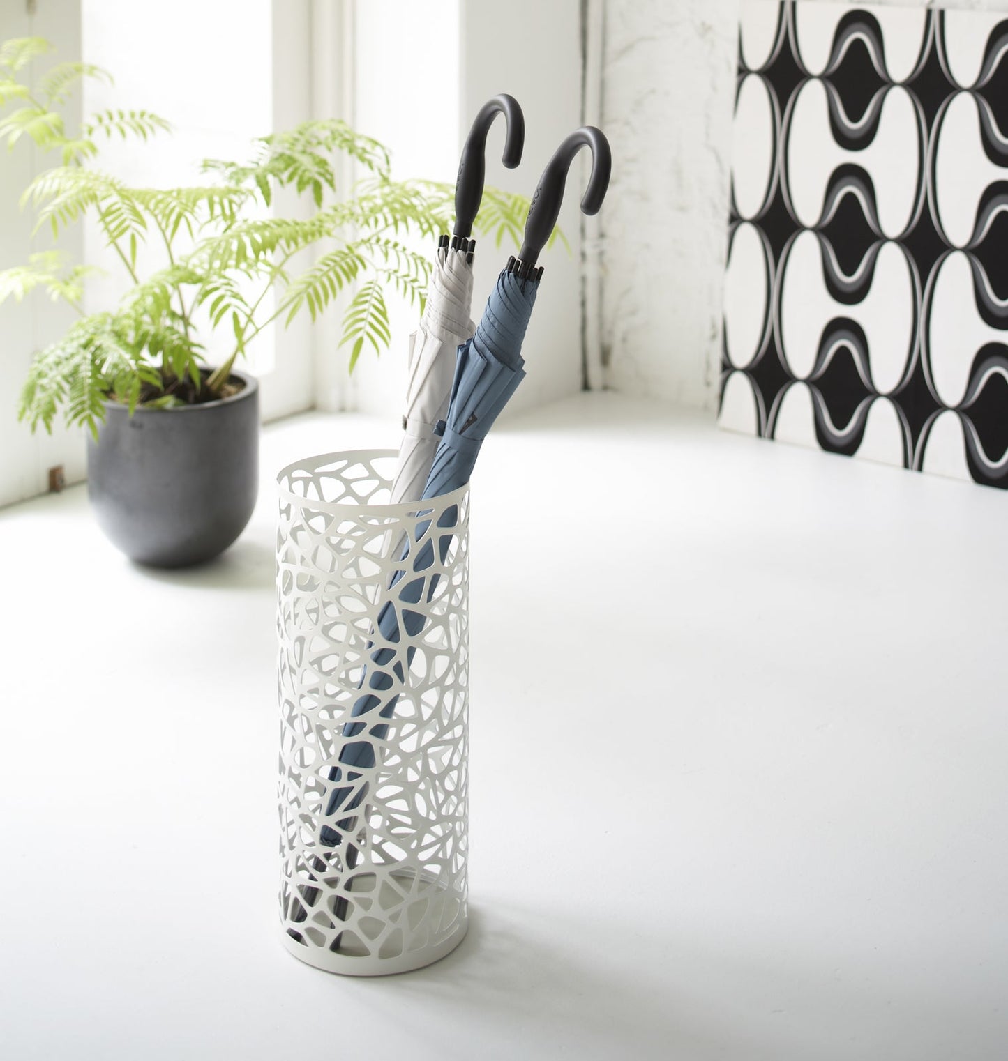 Umbrella Stand - Round - Steel