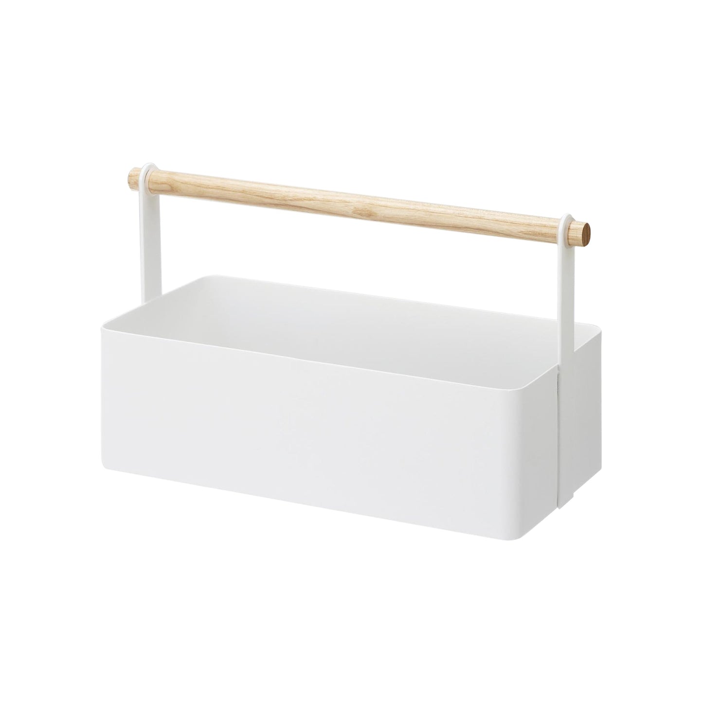 Storage Caddy - Large - Steel + Wood