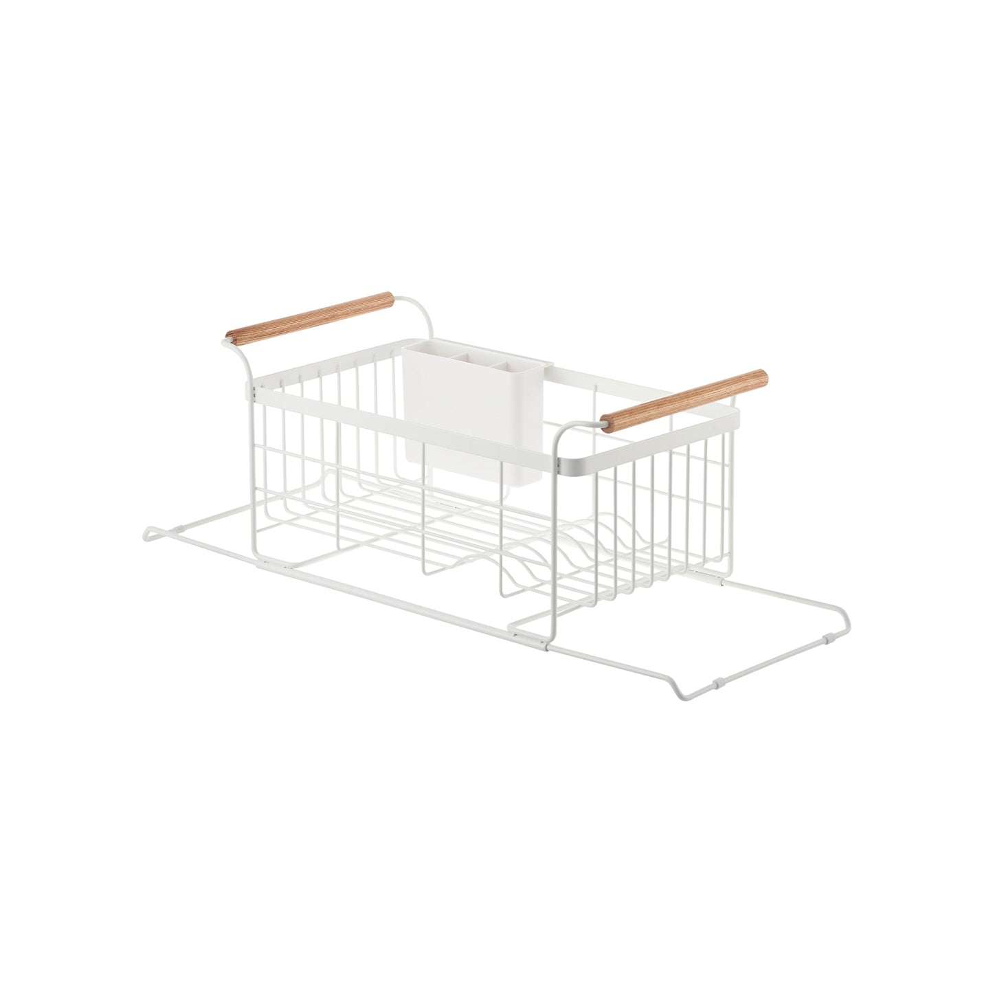 Over-the-Sink Dish Rack - Steel + Wood