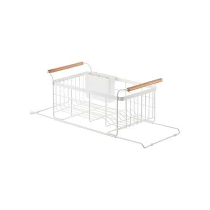 Over-the-Sink Dish Rack - Steel + Wood