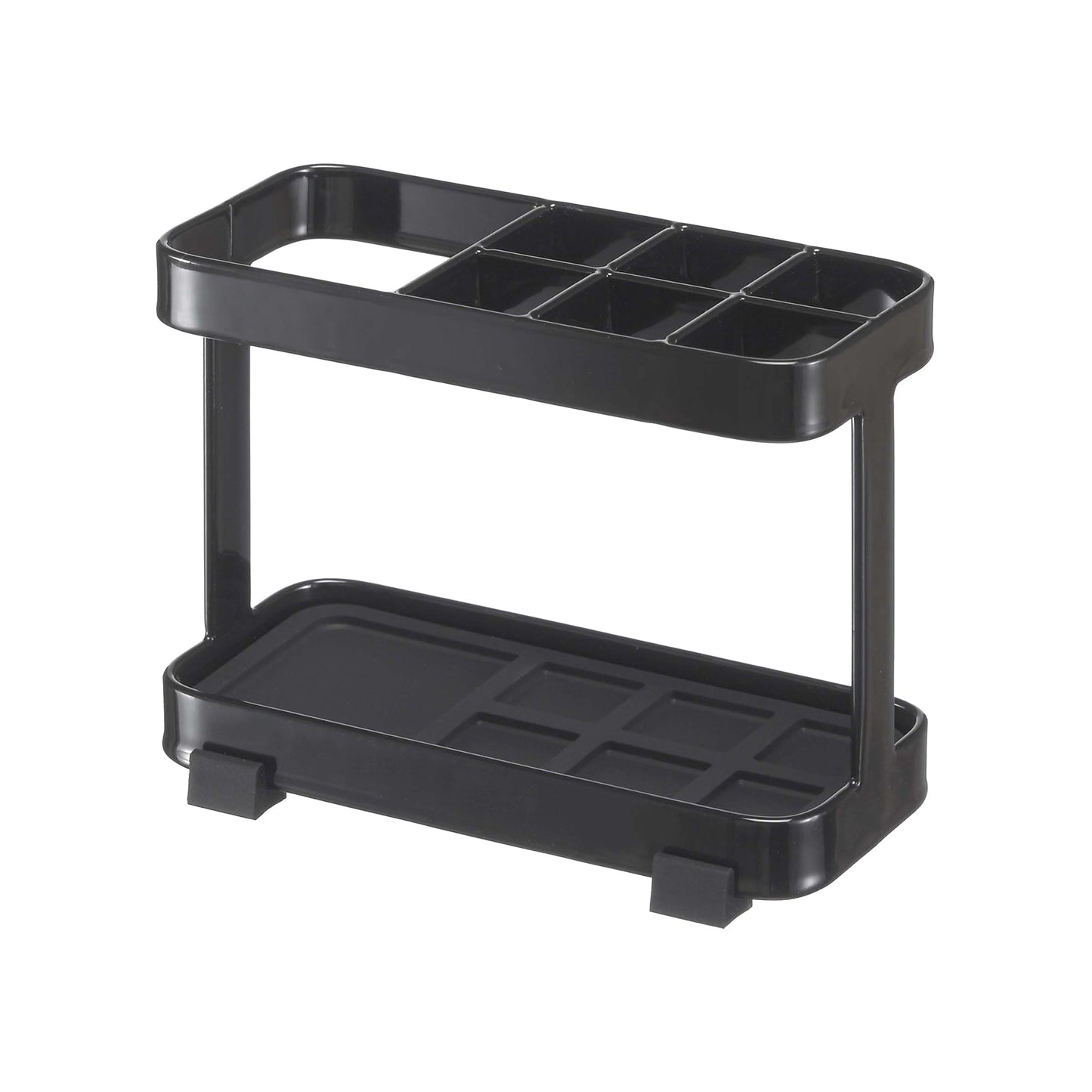 Toothbrush + Toothpaste Stand - Steel