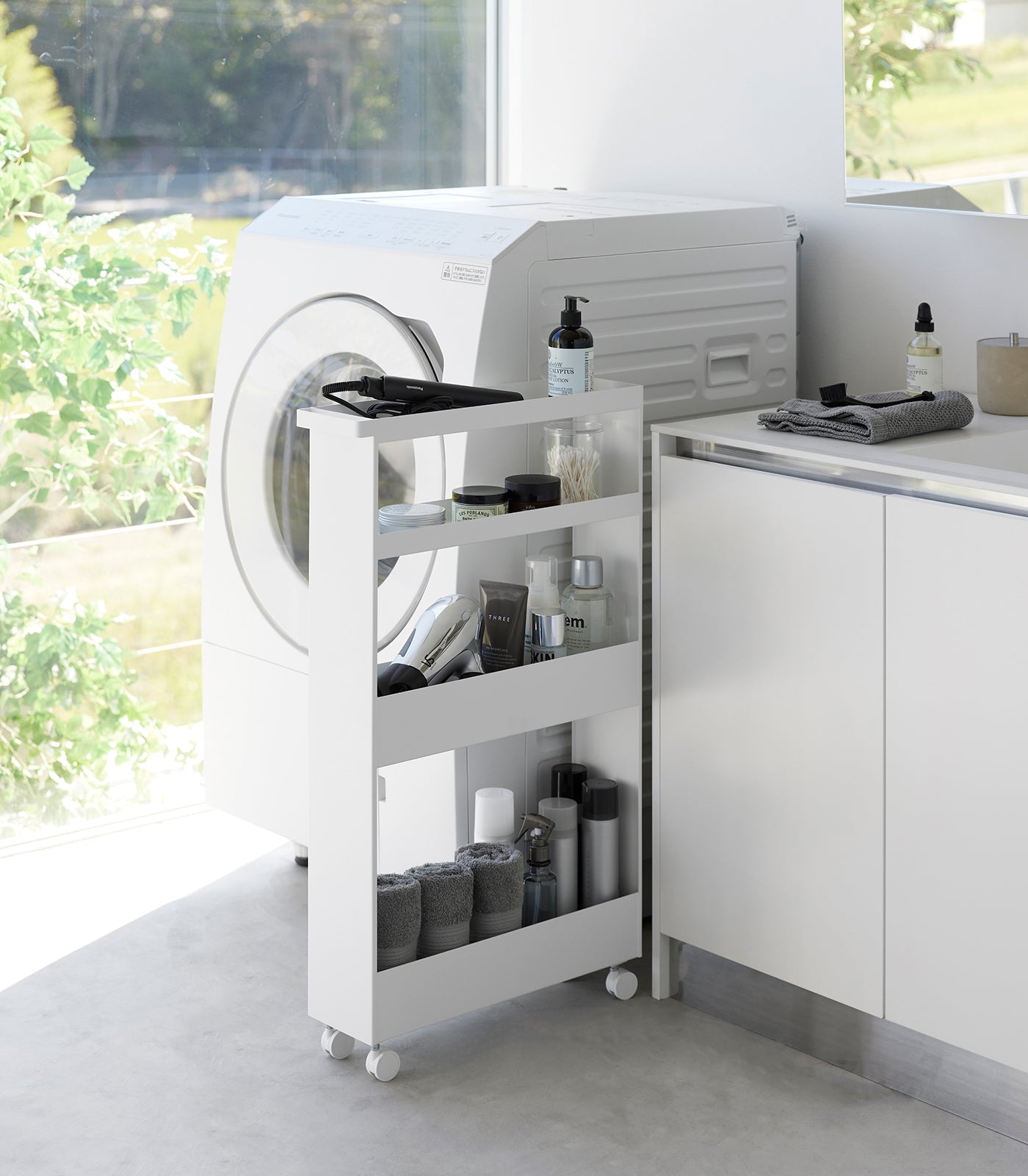 Slim Rolling Wagon (31.7 H)  - Steel