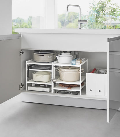 Three-Tier Cabinet Storage Rack (14 H)  - Steel