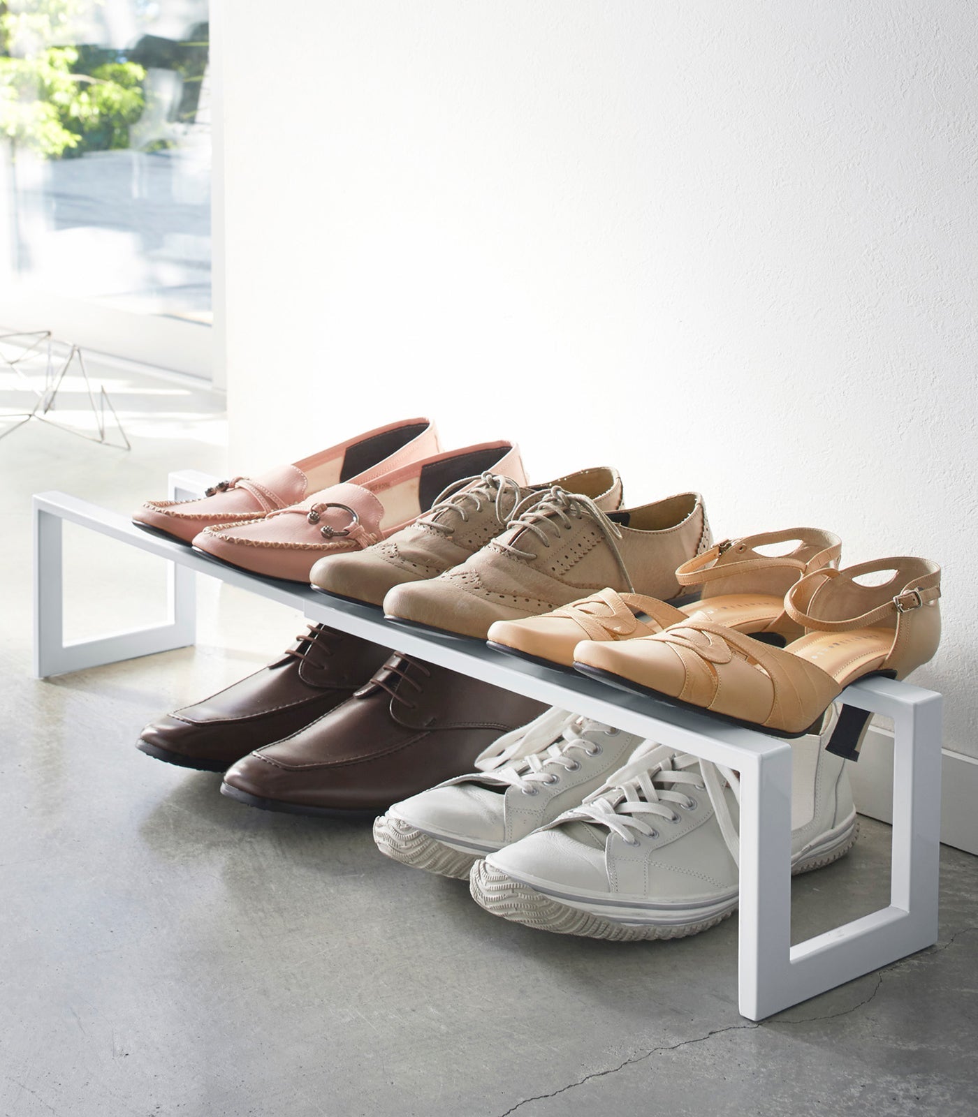 Expandable Shoe Rack (6 H)  - Steel
