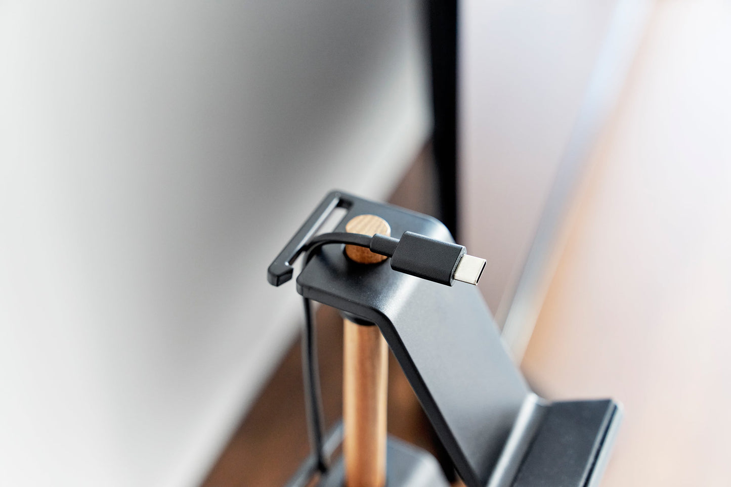 Controller Stand - Steel + Wood