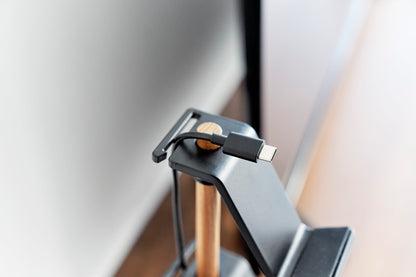 Controller Stand - Steel + Wood