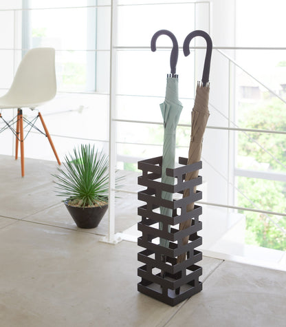Umbrella Stand - Square - Steel