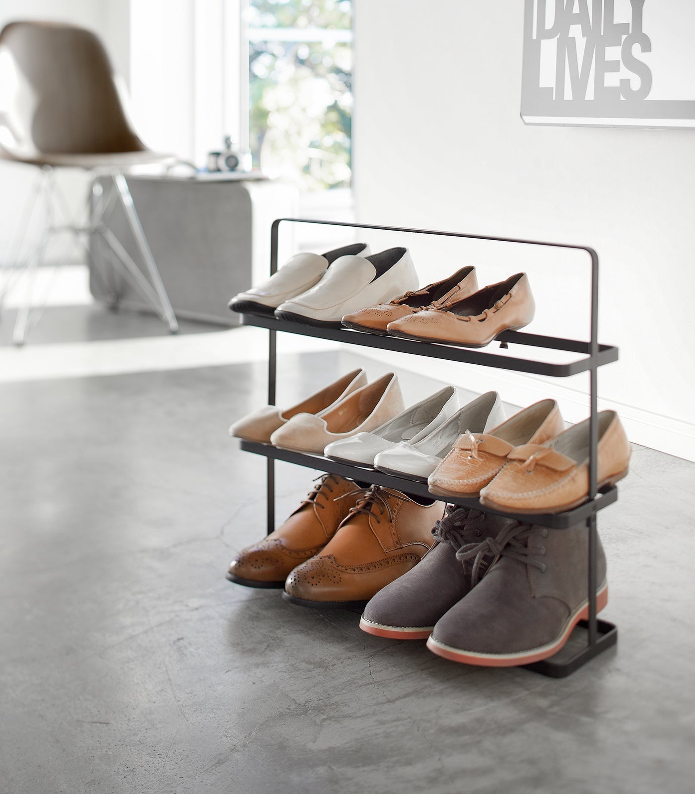 Shoe Rack (18 H)  - Steel