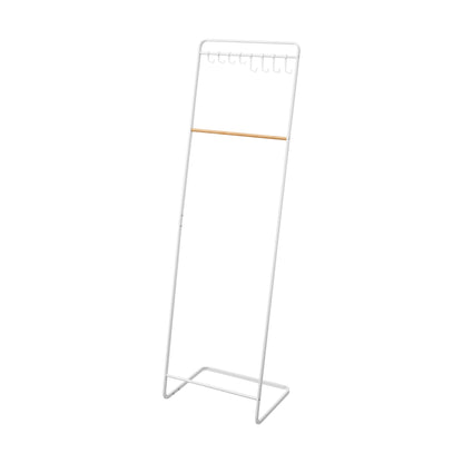 Coat Rack with Hat Storage (66 H)  - Steel + Wood