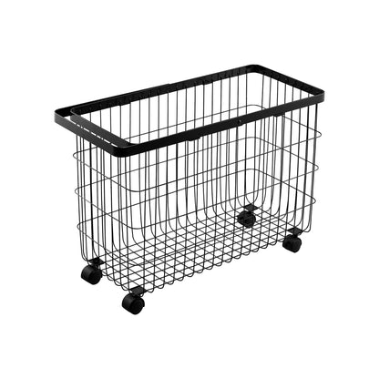 Rolling Wire Basket (14.8 H)  - Steel