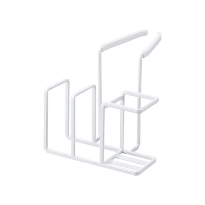 Faucet-Hanging Sponge & Brush Holder - Steel