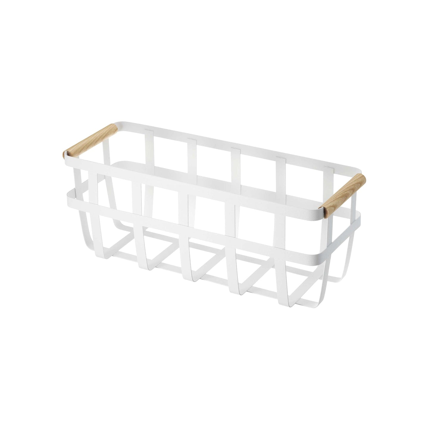 Storage Basket - Small - Steel + Wood