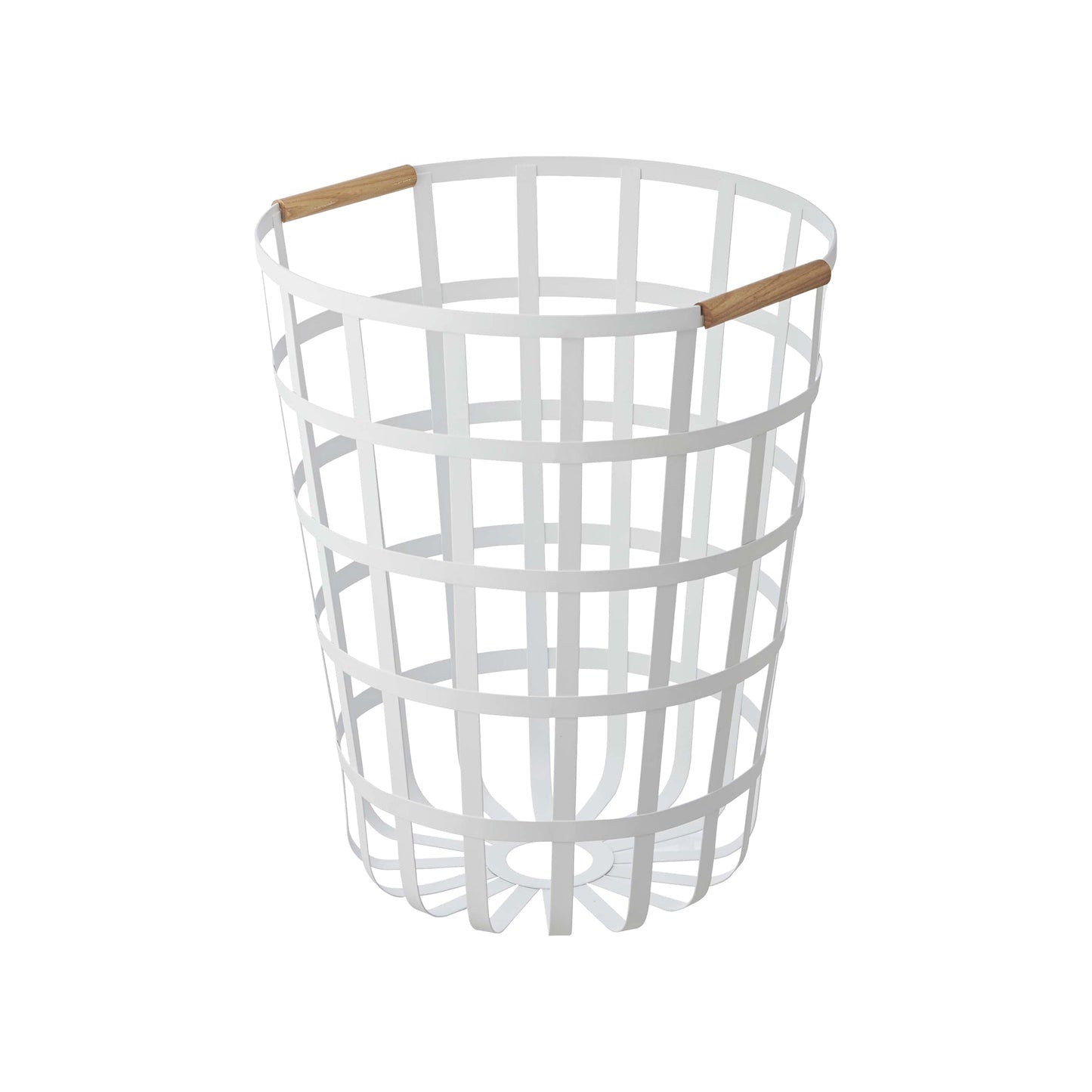 Wire Basket (18 H)  - Steel + Wood