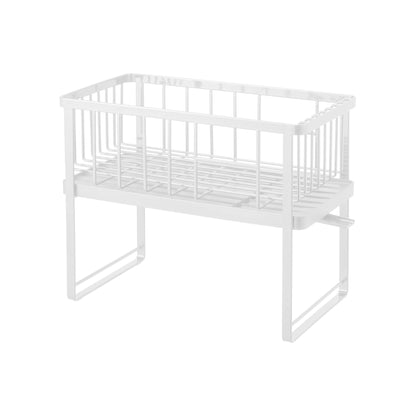 Two-Tier Wire Dish Rack - Steel