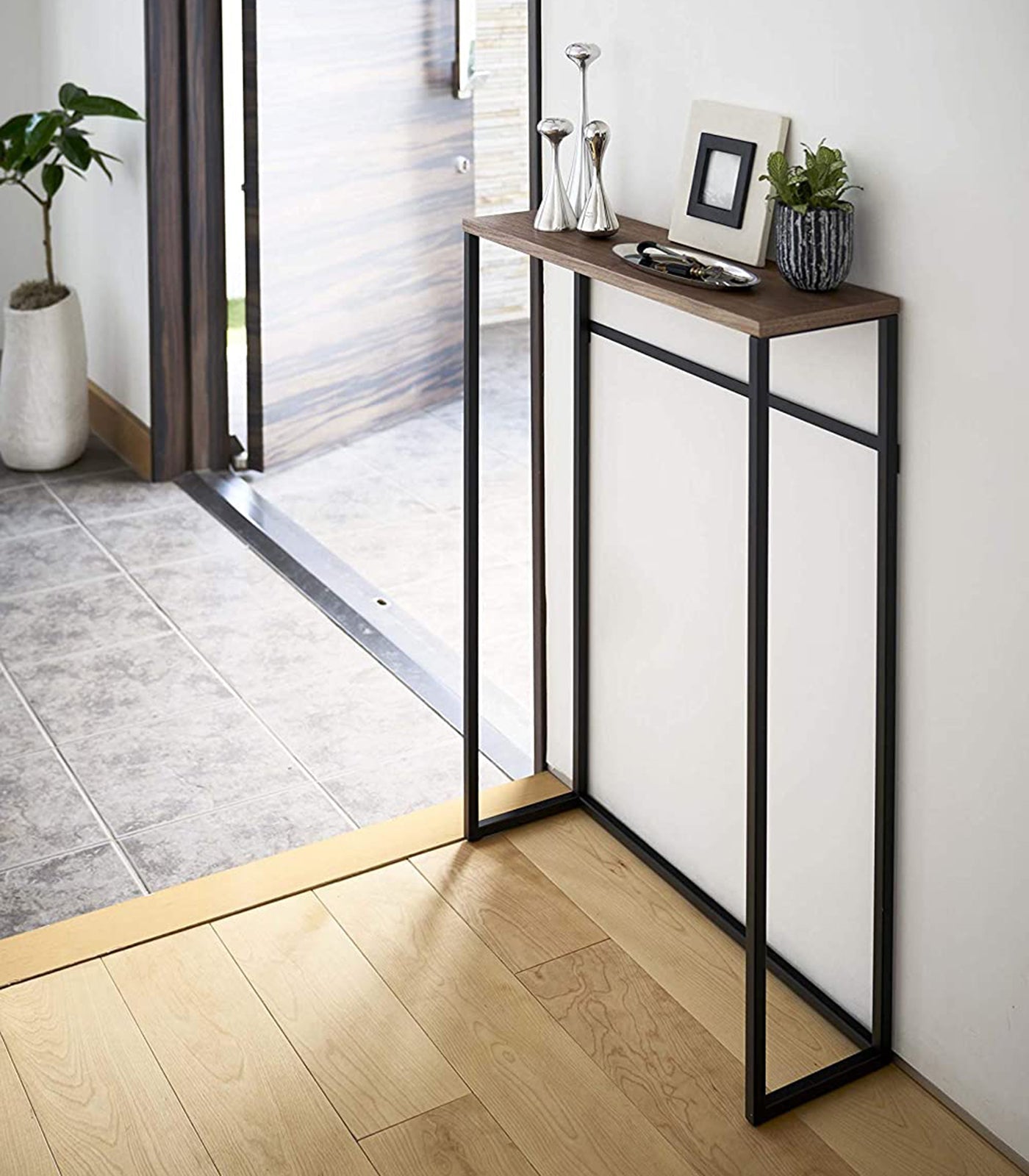 Narrow Entryway Console Table (32 H)  - Steel