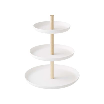 Serving Stand - Steel + Wood