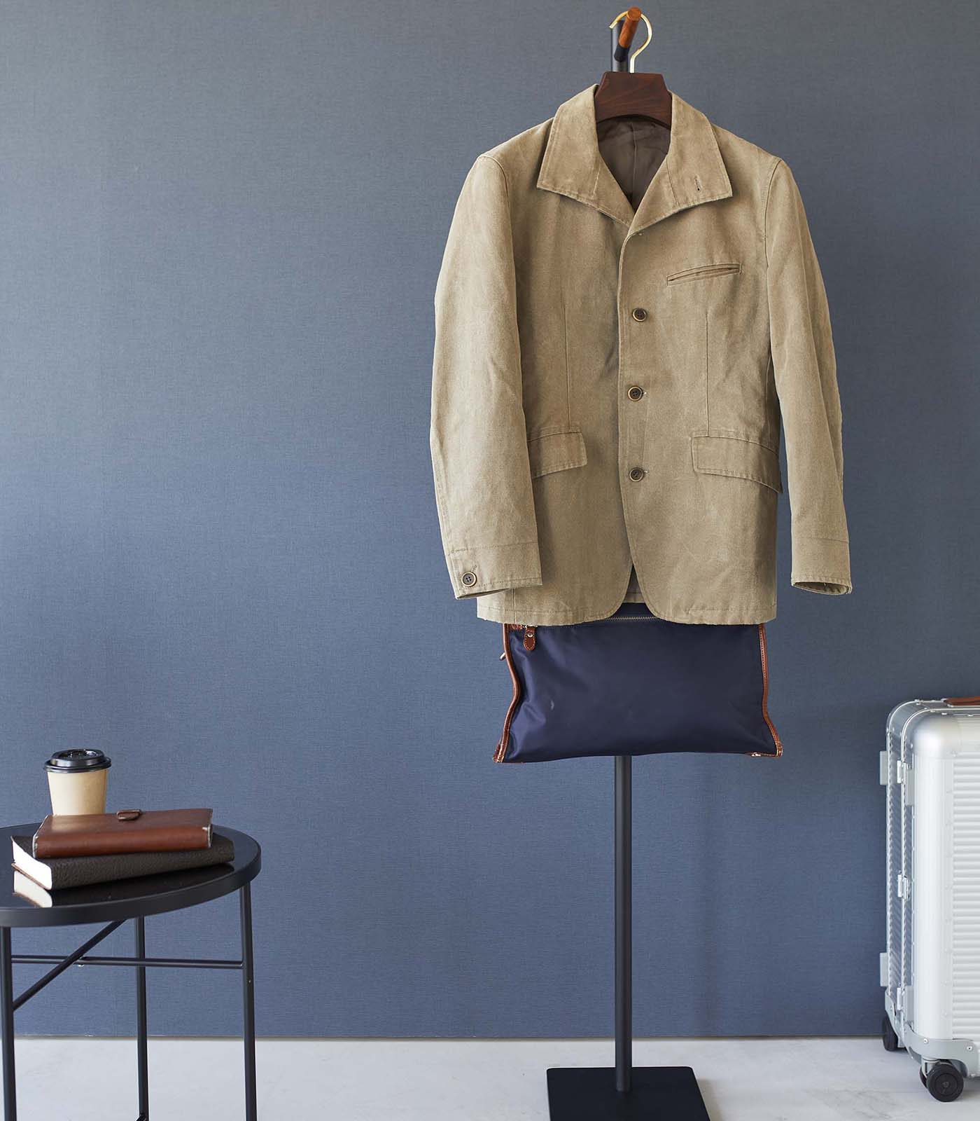 Coat Rack (63.98 H)  - Steel + Wood