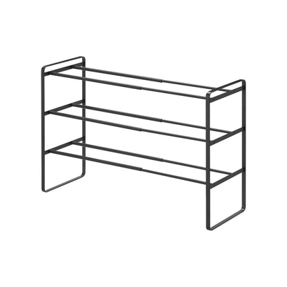 Three-Tier Expandable Shoe Rack (18 H)  - Steel