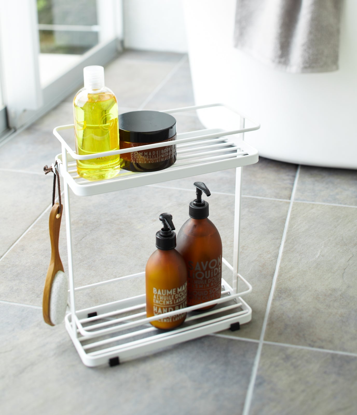 Two-Tier Shower Caddy - Steel