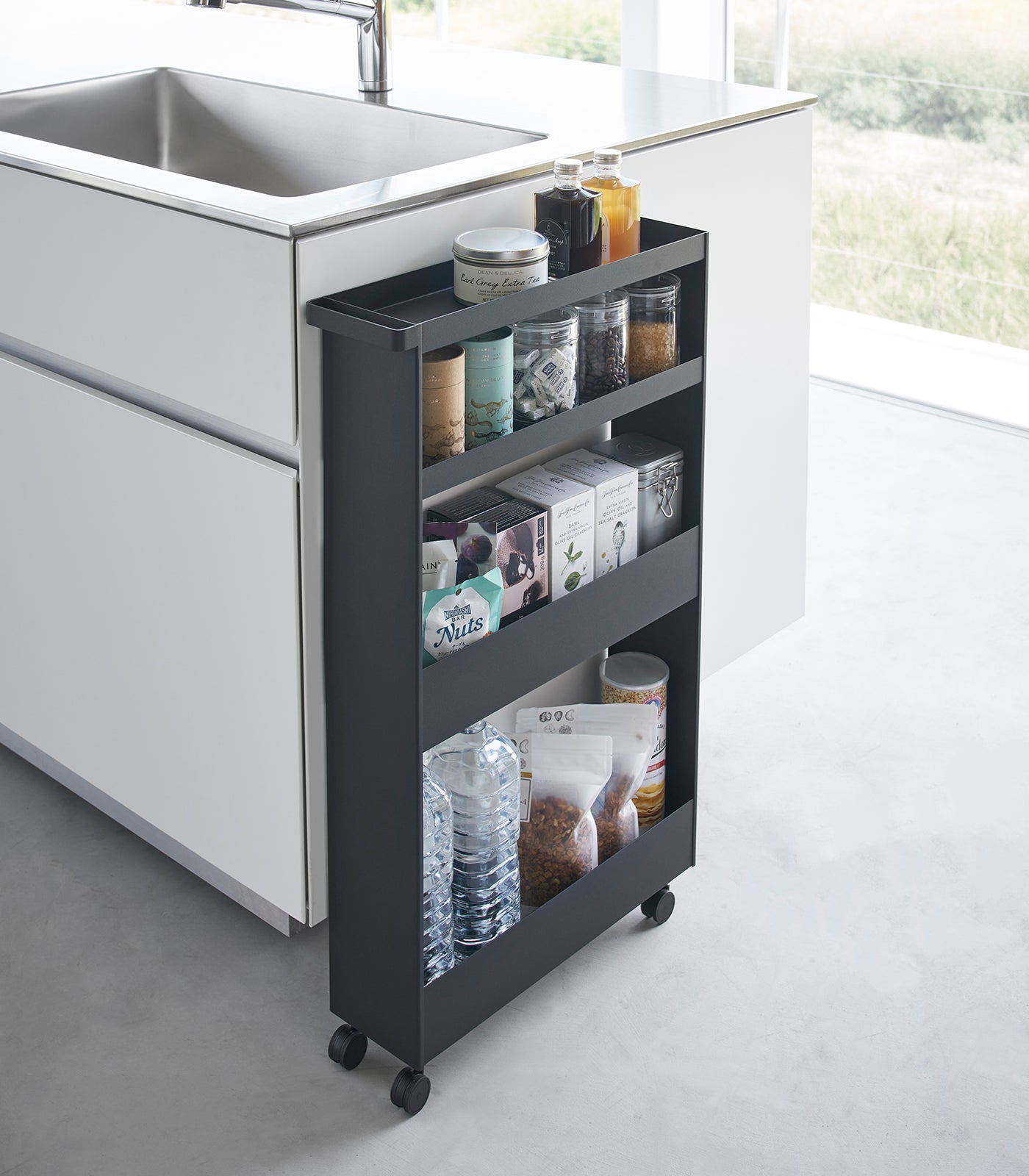 Slim Rolling Wagon (31.7 H)  - Steel