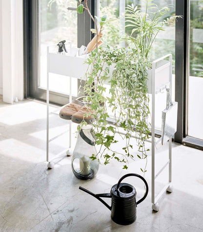 Entryway Storage Cart (29.33 H)  - Steel