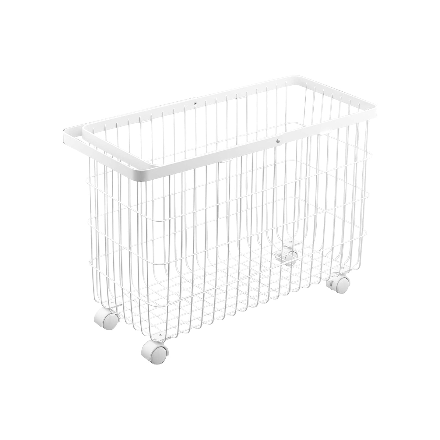 Rolling Wire Basket (14.8 H)  - Steel
