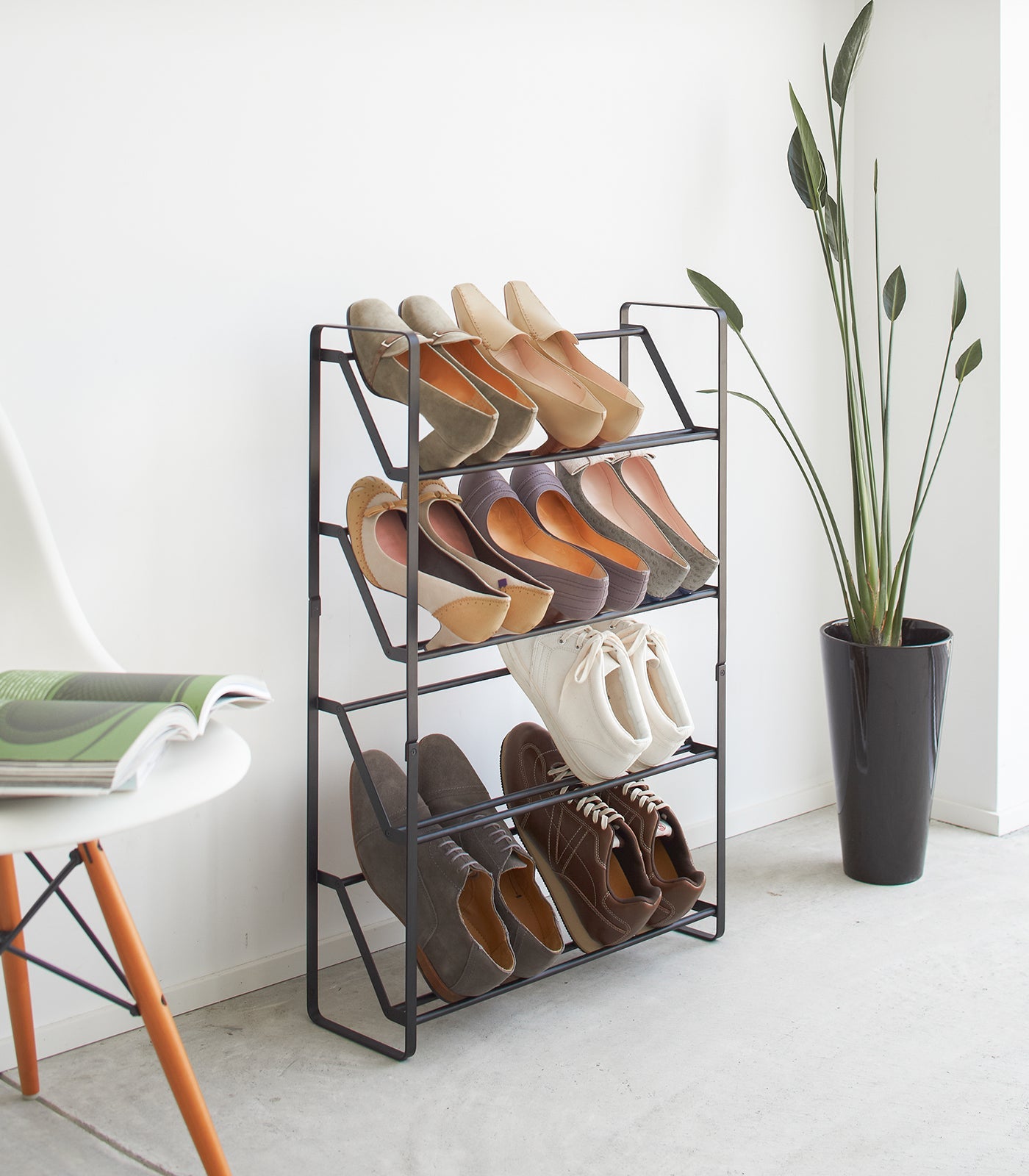 Slim Shoe Rack (31 H)  - Steel