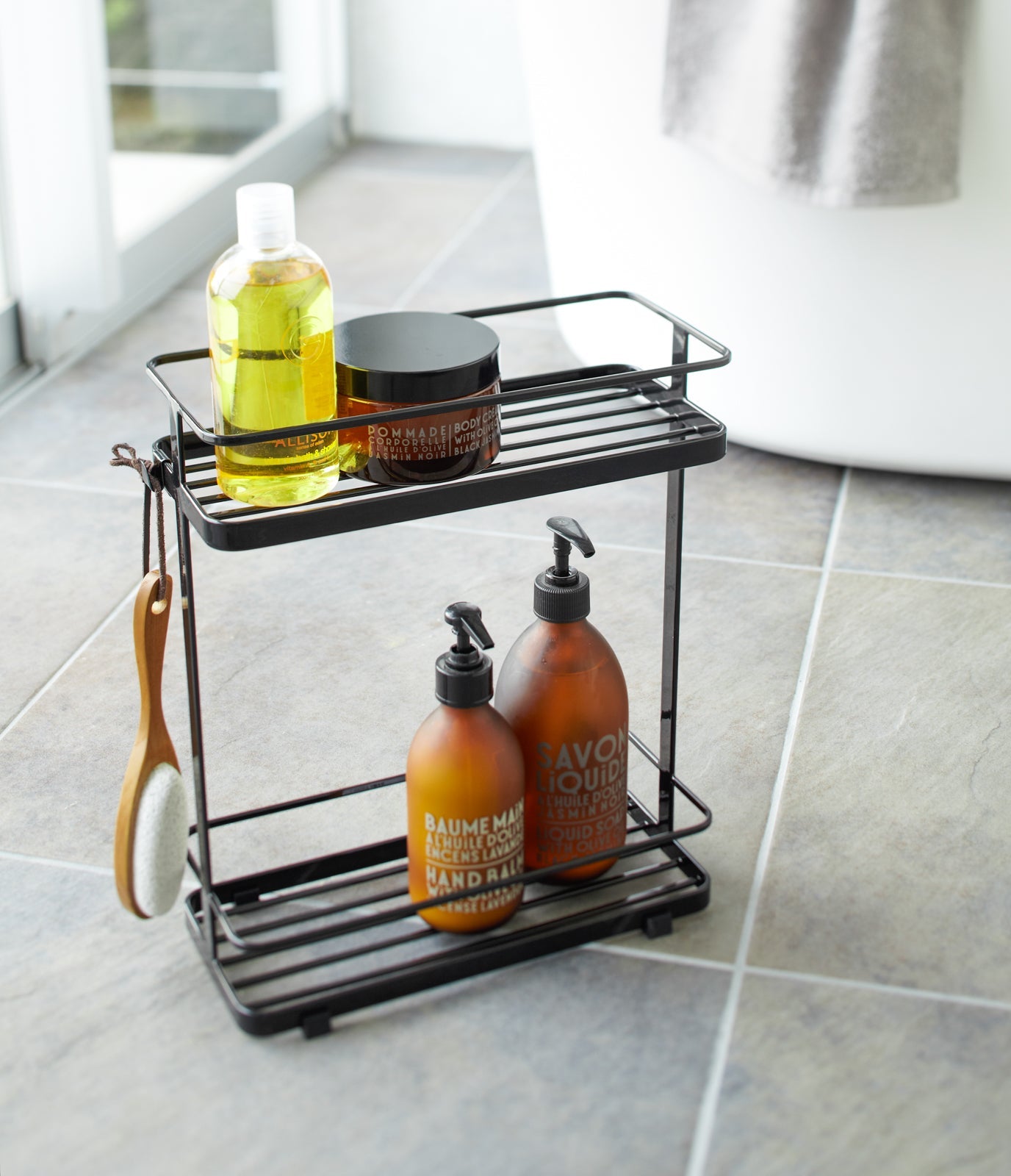 Two-Tier Shower Caddy - Steel
