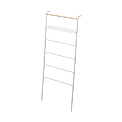 Leaning Storage Ladder With Shelf (63 H)  - Steel