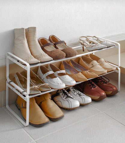 Stackable Shoe Rack (7 H)  - Steel