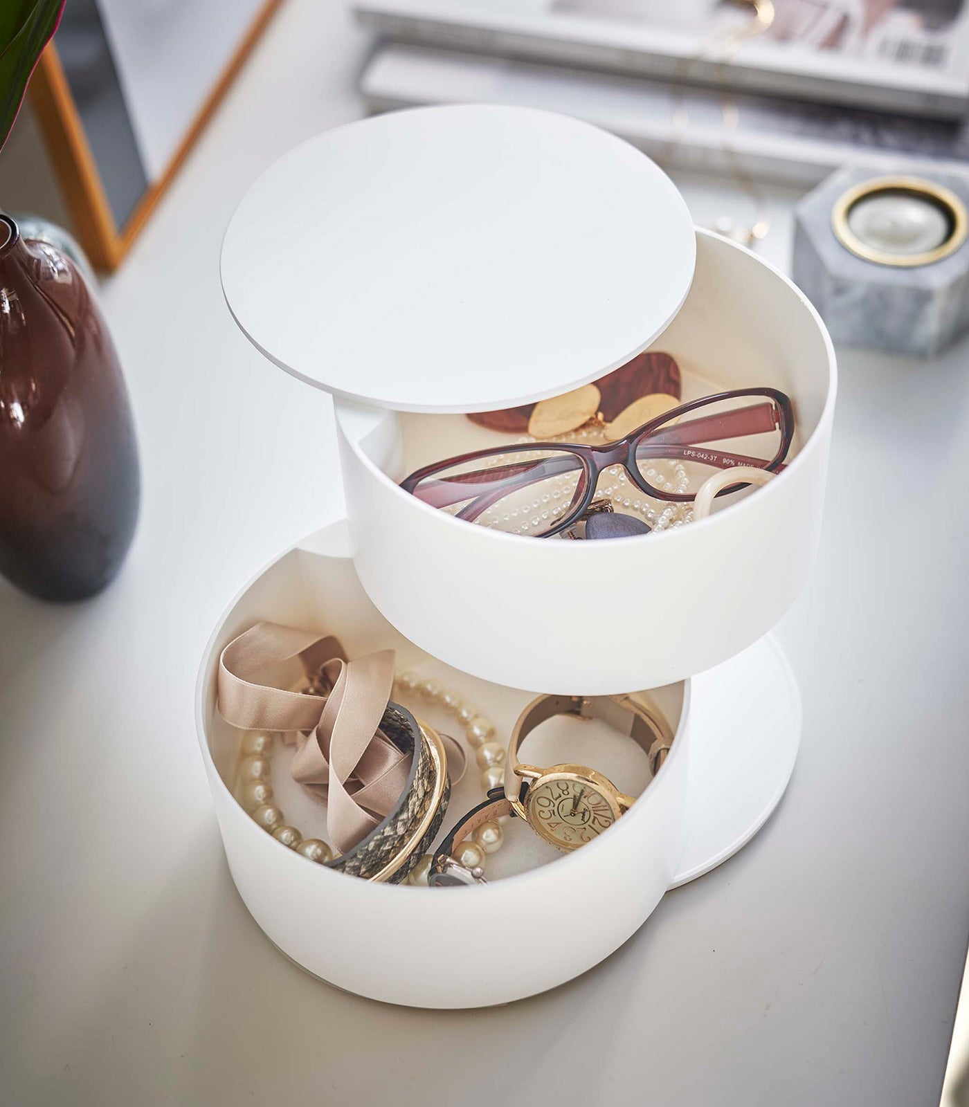 Stacked Jewelry Organizer - Large