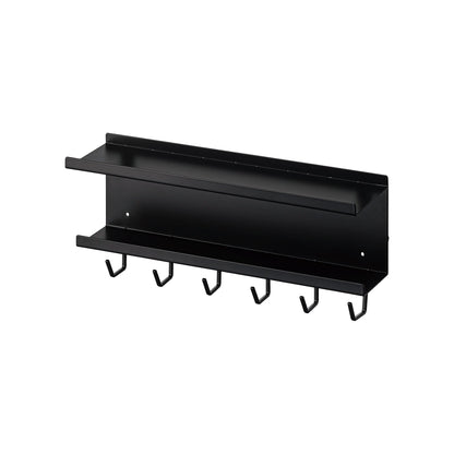 Wall-Mount Cable & Router Storage Rack - Steel