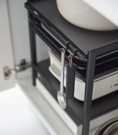 Three-Tier Cabinet Storage Rack (14 H)  - Steel