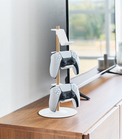 Controller Stand - Steel + Wood