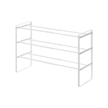 Three-Tier Expandable Shoe Rack (18 H)  - Steel