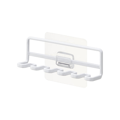 Traceless Adhesive Toothbrush Holder - Steel