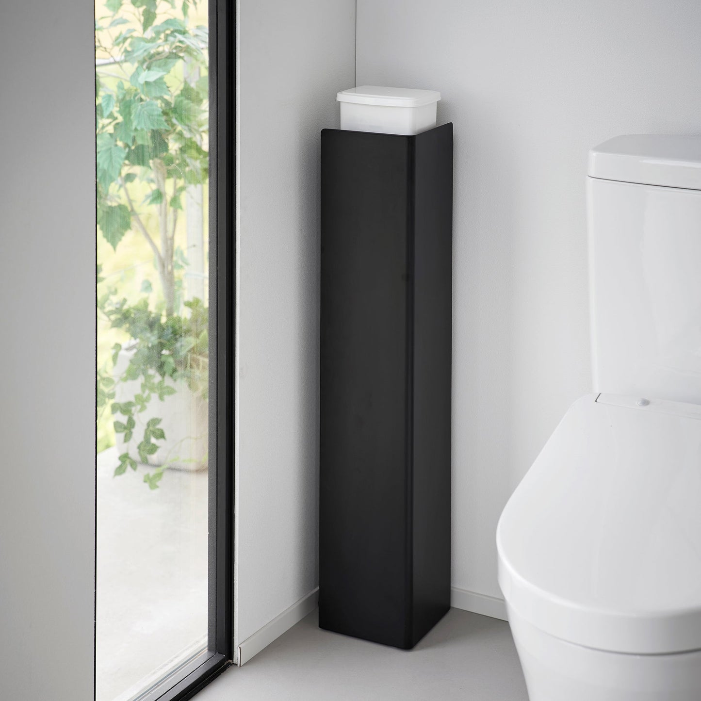 Rolling Bathroom Organizer - Steel