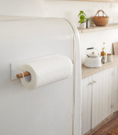 Magnetic Paper Towel Hanger